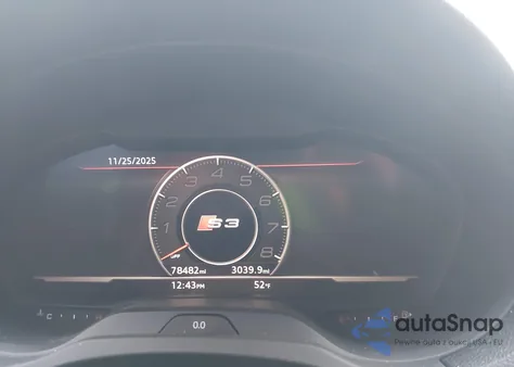 2017 Audi S3 2.0T Premium Plus from USA, damaged, VIN WAUB1GFFXH1071090